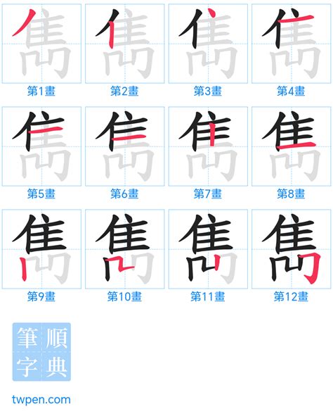 雋筆畫|雋 的字義、部首、筆畫、相關詞